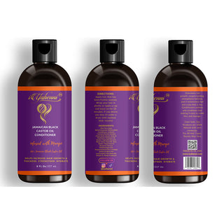 Henni Nectar™ Black Jamaican Castor Oil Conditioner with Mango